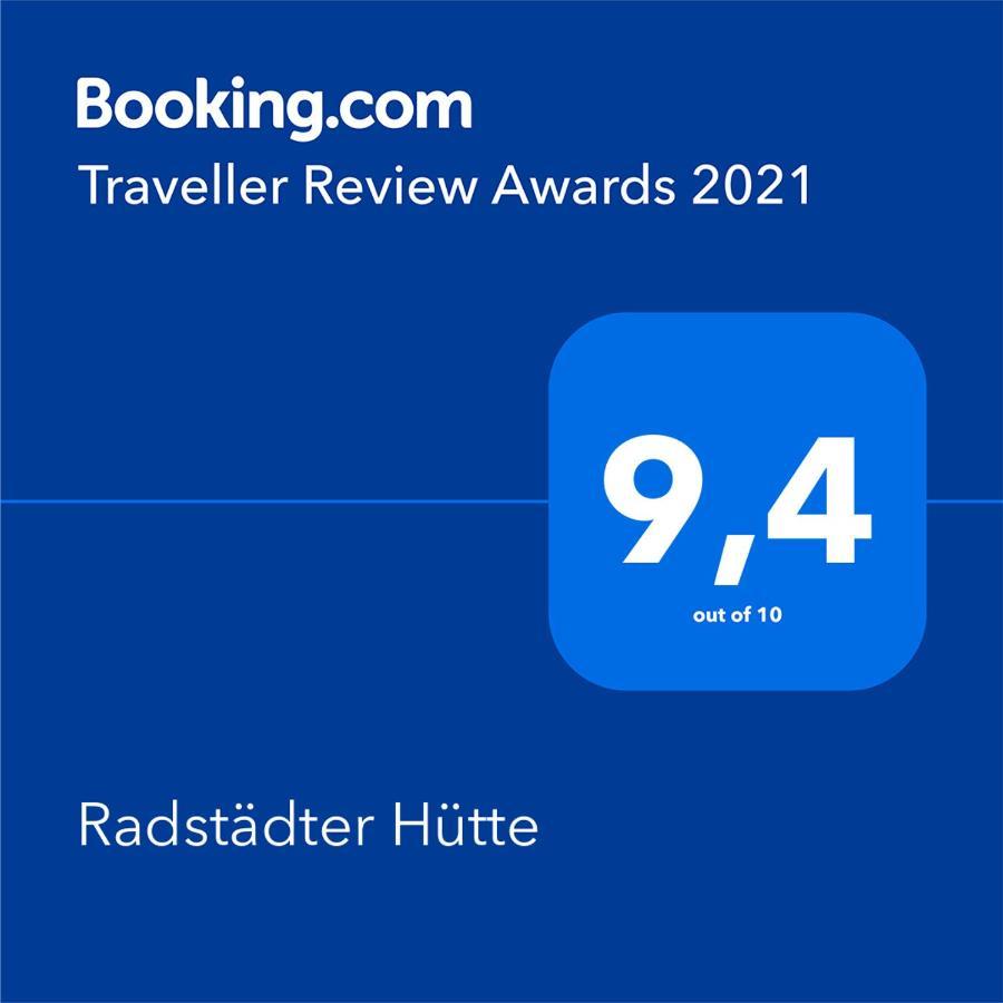 Radstaedter Huette Im Winter Nicht Mit Dem Auto Erreichbar Wunderschoene Alleinlage Schwemmberg Exterior foto