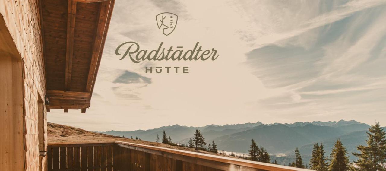 Radstaedter Huette Im Winter Nicht Mit Dem Auto Erreichbar Wunderschoene Alleinlage Schwemmberg Exterior foto